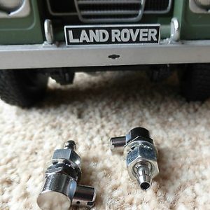 Austin Healey Frogeye Bugeye Sprite Chrome WSB136 Windscreen Washer Jets x2